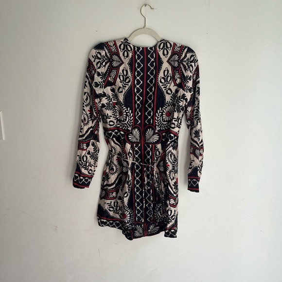 FARM RIO Passion Wrap Mini Dress Size Small - Picture 9 of 13